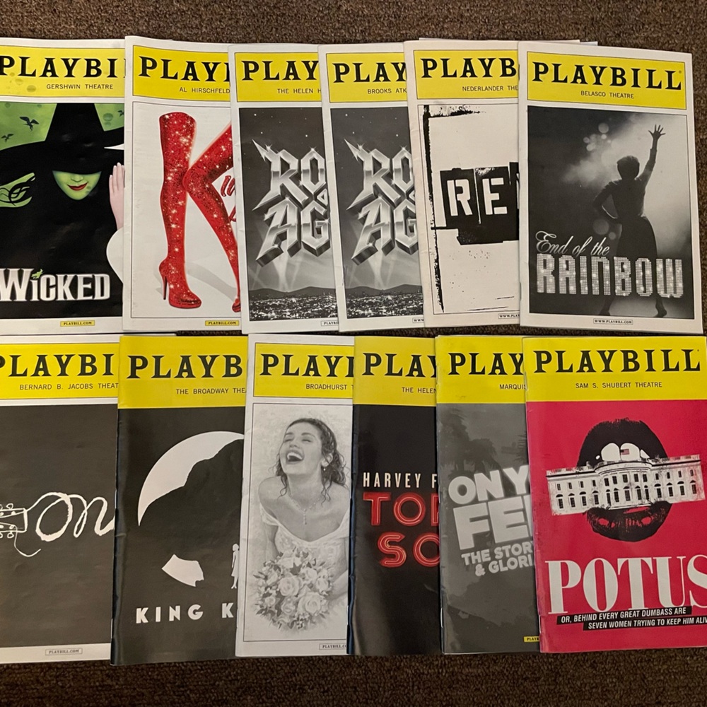 Blank Playbills